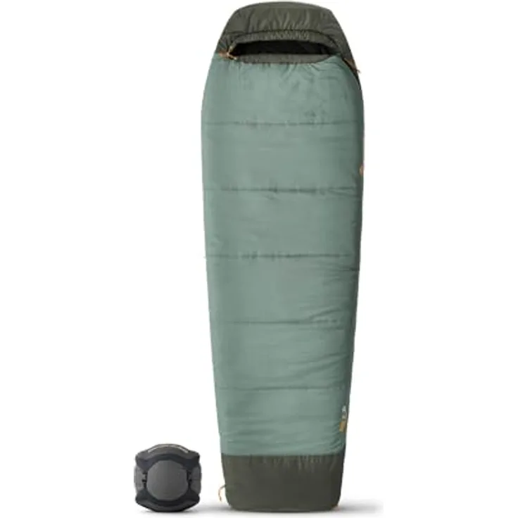 Sea to Summit Boab Synthetik-Schlafsack, geräumig und konisch zulaufend, für Temperaturen bis -1 °C, Farbe Laurel Wreath grün