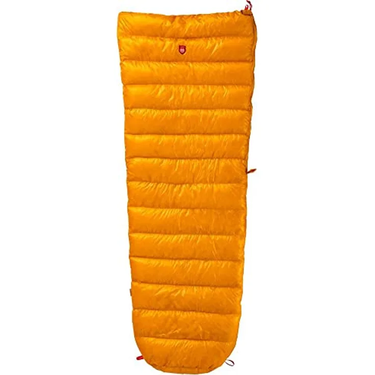 Pajak Schlafsack Mumienform, ultraleicht mit Gänsedaunen, Komforttemperatur 5 °C, für Körpergrößen bis 180 cm, grau, 325 g