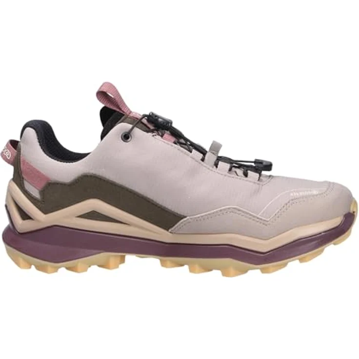LOWA PROFESSIONAL Maddox PRO GTX LO SL Ws Wanderschuhe, wasserdicht und atmungsaktiv, Farbe Desert/alt rosa, Gr. 42.5 – Bild 5