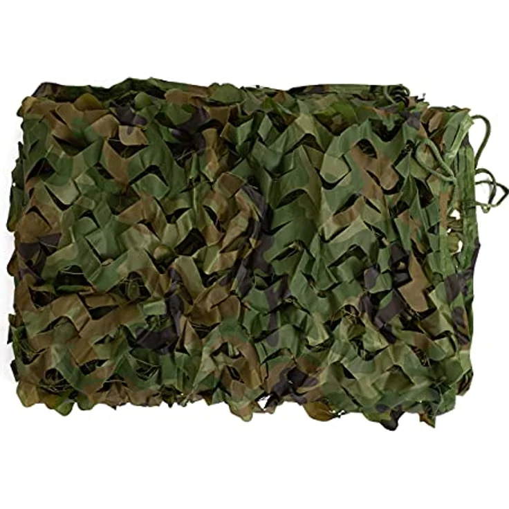 Rinling Tarnnetz Camouflage, 4m x 6m, Woodland für Jagd und Militär, Sonnenschutz und Dekoration – Bild 2
