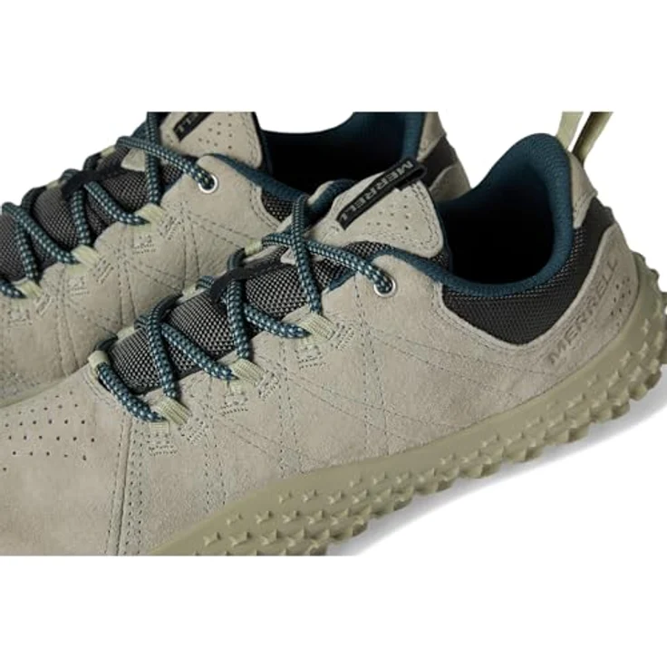 Merrell Barefoot Wrapt, Herren Wanderschuhe in Beige, mit aggressive Gummisohle und atmungsaktivem Meshfutter, Größe 42 – Bild 5