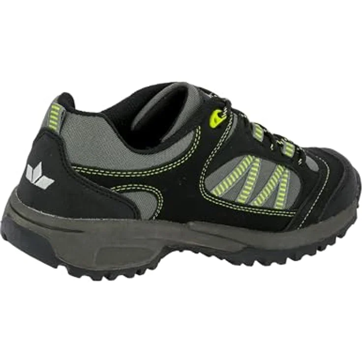 LICO work Lico Rancher Low Outdoorschuh, Sportlicher Wanderschuh aus Nylon mit textilem Innenmaterial, schwarz – Bild 4