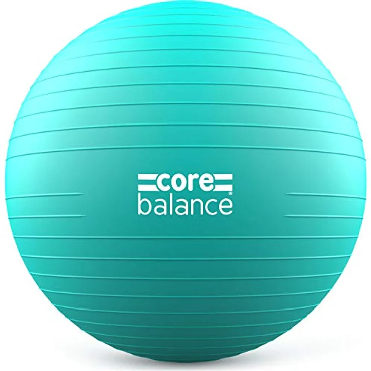 Core Balance, berstsicherer Gymnastikball - für Fitness Yoga Schwangerschaft - 55cm 65cm 75cm 85cm - inkl. Luftpumpe – Bild 1