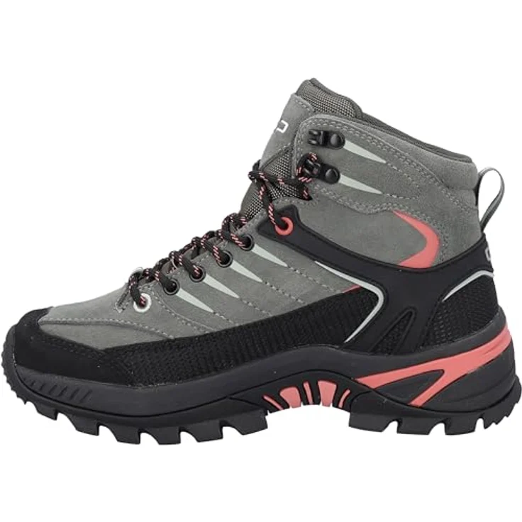 CMP Rigel 2.0 Mid Wmn Wp Trekking Schuhe, knöchelhoch, atmungsaktiv und wasserdicht, Avocado-Coral, Größe 42 – Bild 2