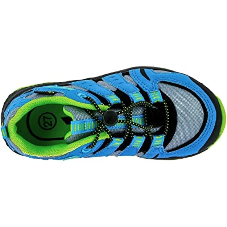 Lico Fremont Jungen Nylon Trekking Schuhe grau, Textilfutter, Wechselfußbett, Schnellschnürsystem – Bild 5
