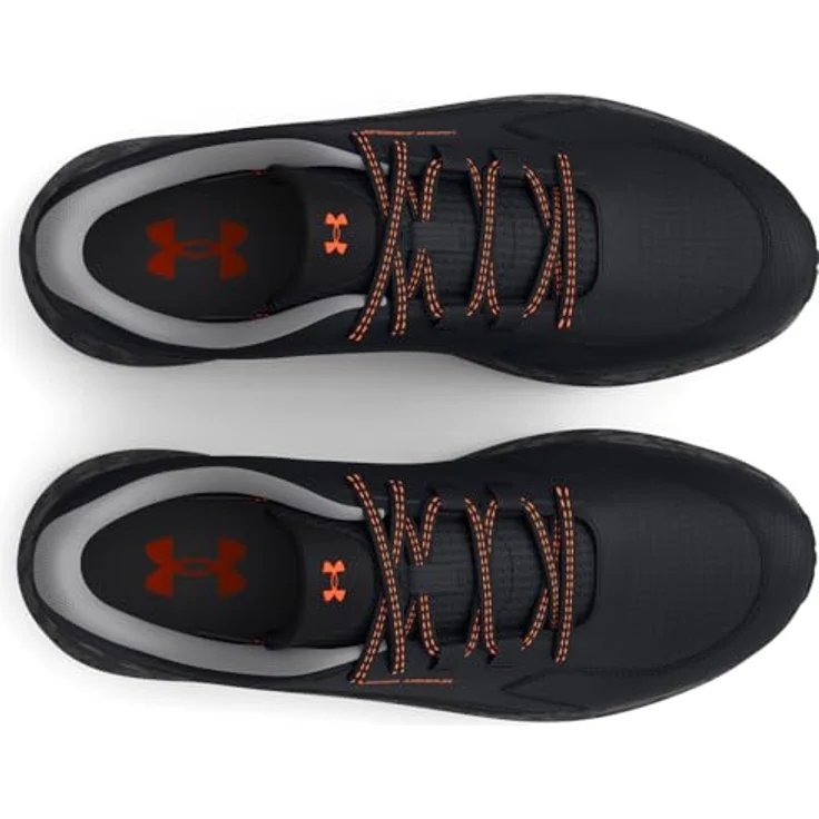Under Armour Charged Bandit Trail 3, Traillaufschuhe mit hervorragender Dämpfung und Bodenhaftung, Schwarz/Orange Blast, Größe 43 – Bild 4