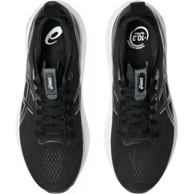 Asics GEL-Kayano 32, Laufschuhe für Herren mit GEL-Dämpfung, schwarz-weiß, Größe 42,5 EU – Bild 7