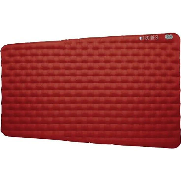 Big Agnes Rapide SL Insulated Tent Floor Pad, Isomatte mit R-Wert 4.8, leicht und kompakt, inkl. Pumphouse-Aufblasesack – Bild 1