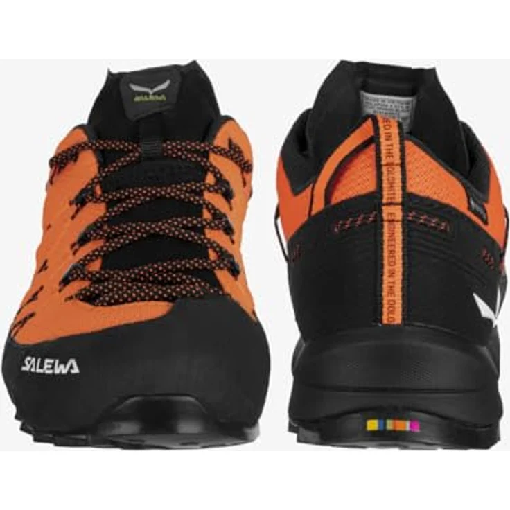 Salewa Wildfire 2 Gore-Tex, Herren Wanderschuhe mit Switchfit-System, individuell anpassbarem MFF+ Fußbett und stabiler Pomoca Speed MTN-Sohle, Schwarz, Größe 46.5 – Bild 6