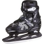 Roces Jokey Ice 3.0, Schlittschuhe für Jungen mit wachsendem Schuh "Growth Compensator", Weiß/Schwarz, Größe 26-29