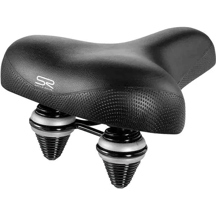 Selle Royal Classic 6954, Velosattel mit ergonomischem Design und optimaler Gewichtsverteilung, schwarz