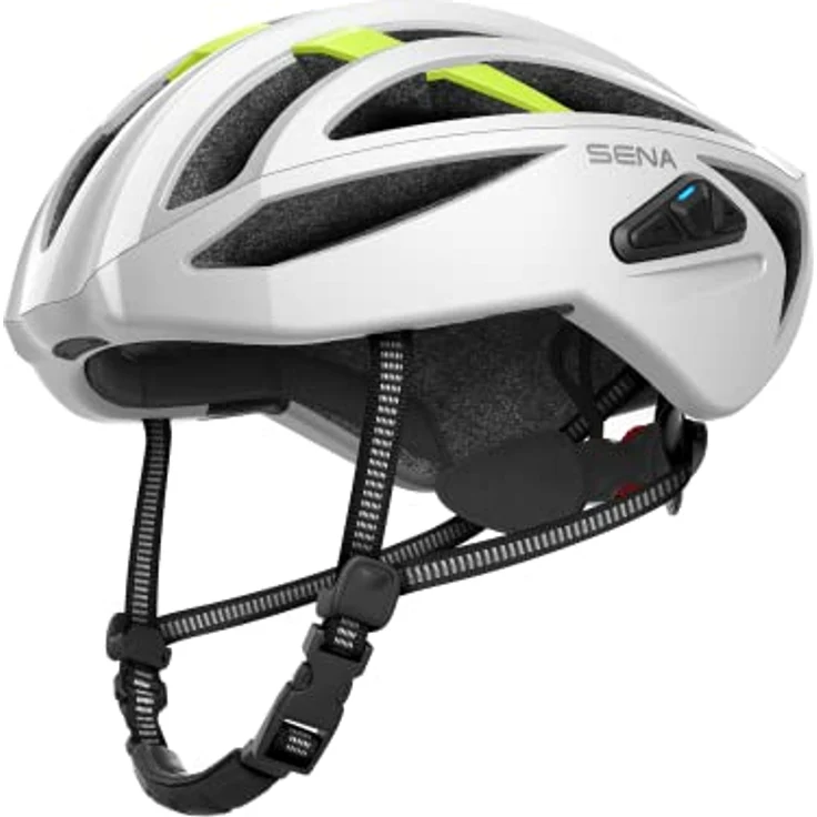 Sena R2 EVO matt weiß Größe M Rennrad Smart Helm – Bild 2