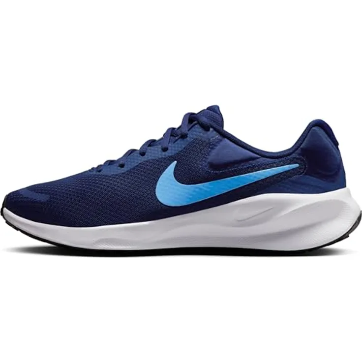 Nike Sportschuhe Revolution 7 Fb2207 406, Neutrale Laufschuhe mit dämpfender Mittelsohle, Größe 40, Blau
