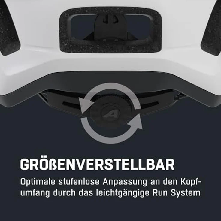 ALPINA Trekking-Fahrradhelm Paranus, weiß, leicht, stoßabsorbierend, mit Flynet und großer Luftzirkulation – Bild 5