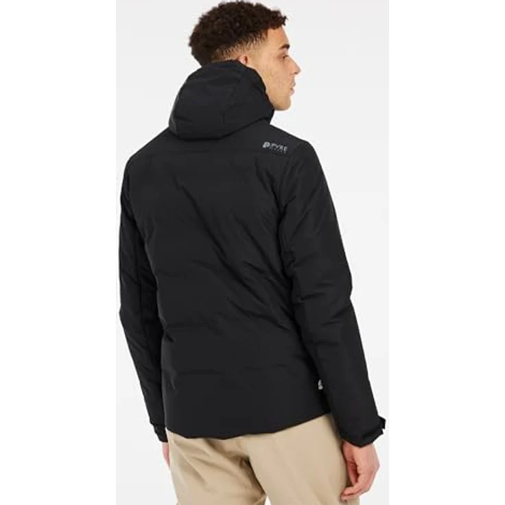 PROTEST PRTSUPERIOR24 Snow Jacke, 10K wasserdicht, atmungsaktiv, Farbe True Black, Größe L – Bild 9