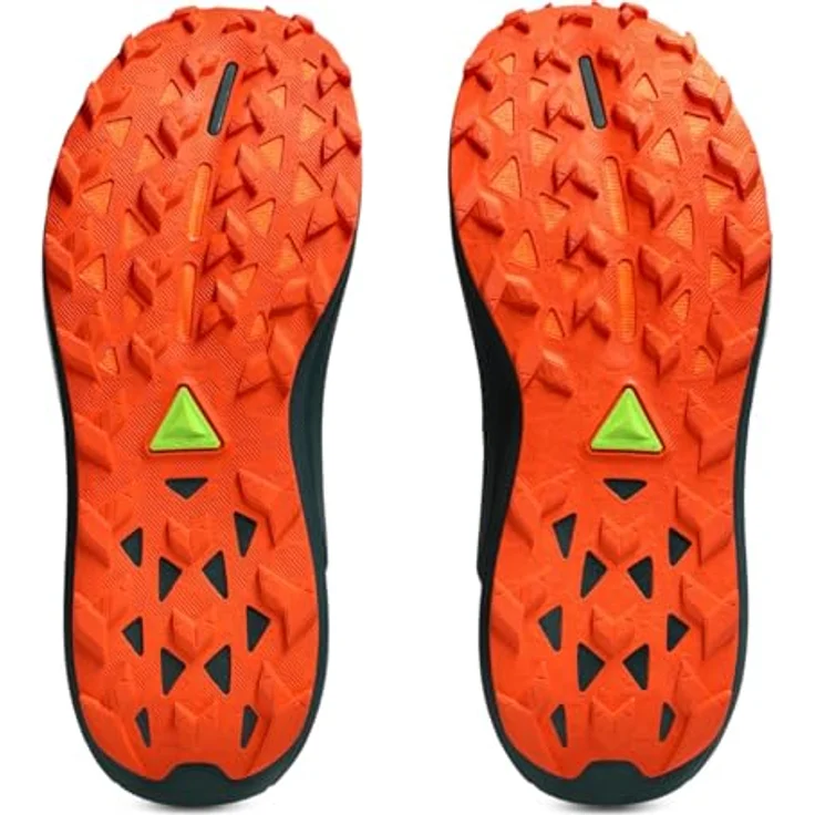 ASICS GEL-TRABUCO 13, Trailrunningschuhe mit GEL™-Technologie und stabilem Halt, Orange/Pure Aqua, Größe 46 – Bild 7