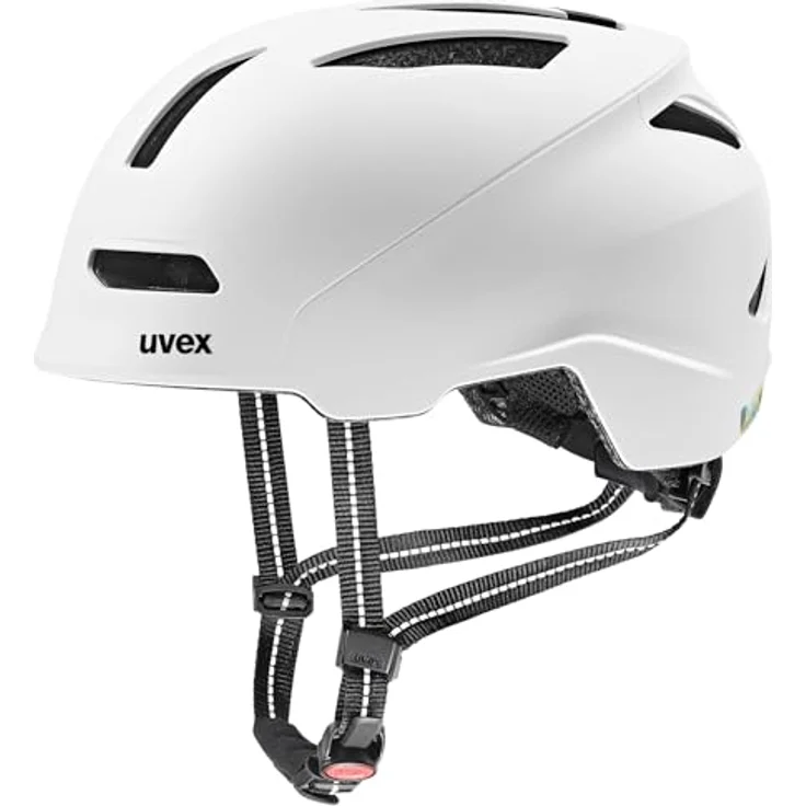 Uvex Urban Planet Helm, City-Helm mit Hardshell-Technologie, mattweiß, Größe 54-58 cm, S41.3.056.0415 – Bild 1