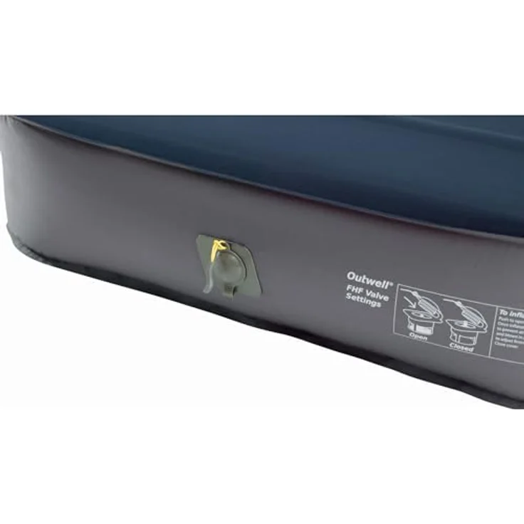 Outwell Dreamboat Single, selbstaufblasende Isomatte mit 7,5 cm Höhe, zwei Isolationsstärken, R-Wert 2,7 / 3,5, 200 x 77 cm, 2,2 kg – Bild 2