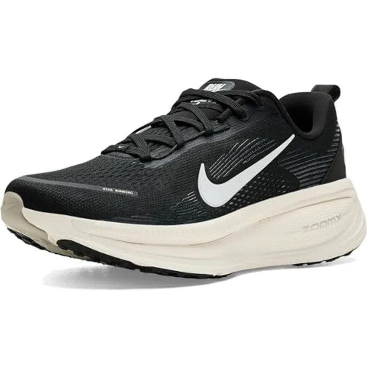 Nike Vomero 18 Flt, Laufschuh mit optimaler Dämpfung, Silber/Volt/Schwarz, Größe 40.5 – Bild 1
