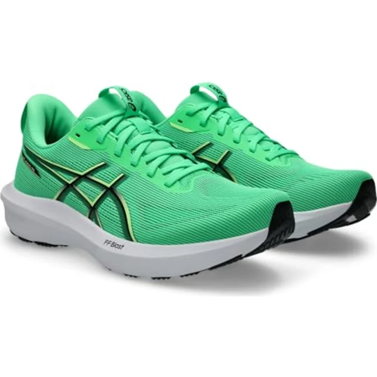 Asics Laufschuhe 1011C077-300-M, Herren, sportlich, Schnürung, VITAL GREEN/ILLUMINATE GREEN – Bild 2