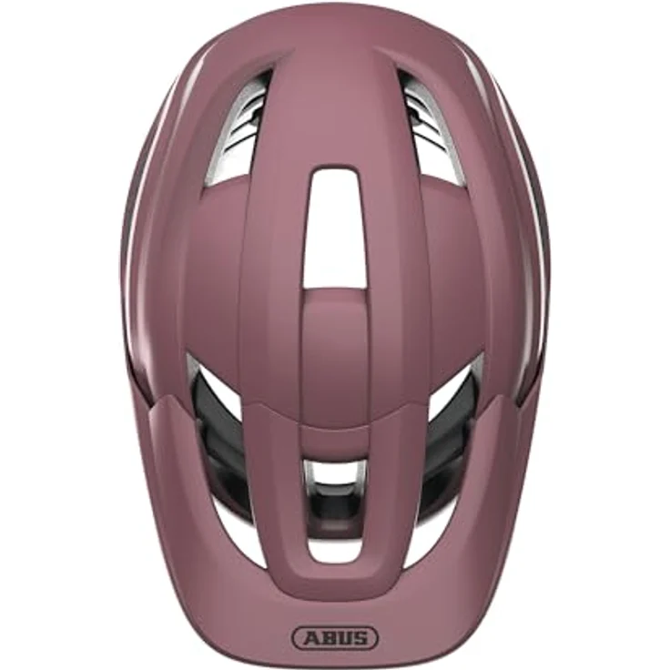 ABUS MTB-Helm CliffHanger, Fahrradhelm für anspruchsvolle Trails, mit großem Belüftungssystem und TriVider Riemensystem, Rot, Größe L – Bild 4