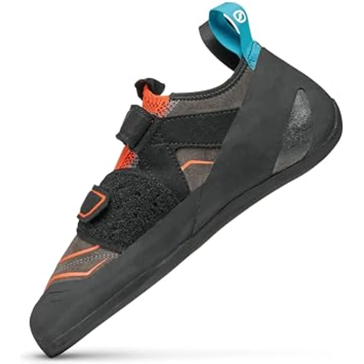 Scarpa Reflex VS, Herren Kletterschuhe in Grau, ideal für Einsteiger, mit anpassbarem Obermaterial und griffiger Sohle (Größe 44) – Bild 4