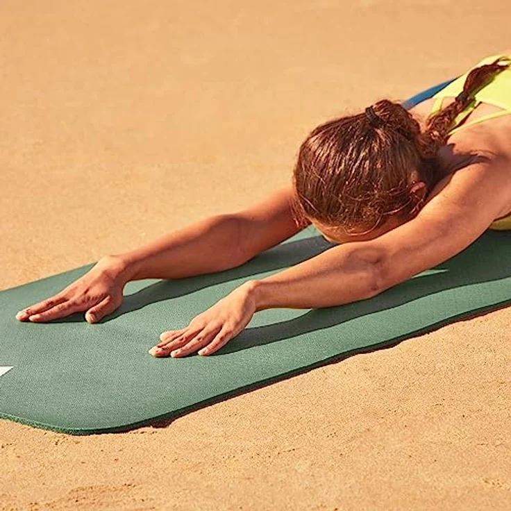 Yoga Mat - 8mm - Raw Green – Bild 4