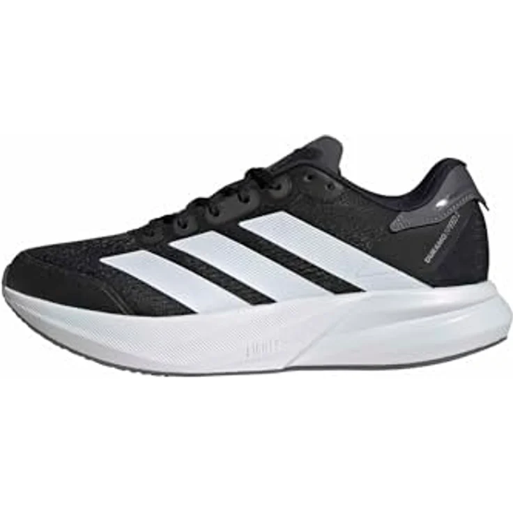 adidas Duramo Speed Laufschuhe, Lightstrike Dämpfung, Core Black/Cloud White/Grey Five, EU 38 – Bild 1