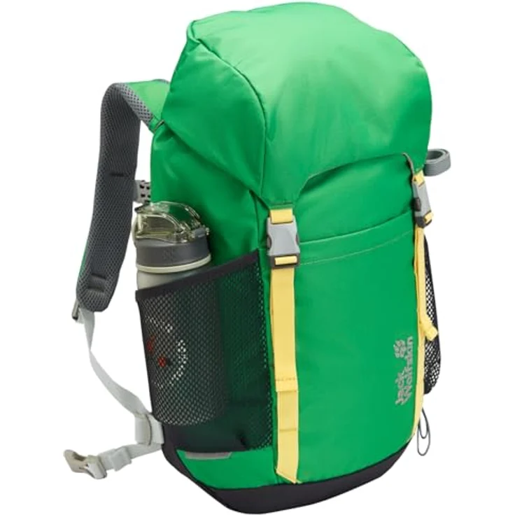 Jack Wolfskin Kids Explorer, Trekkingrucksack 47 cm, mystic green, 100% Polyester, 28 cm x 24 cm – Bild 7