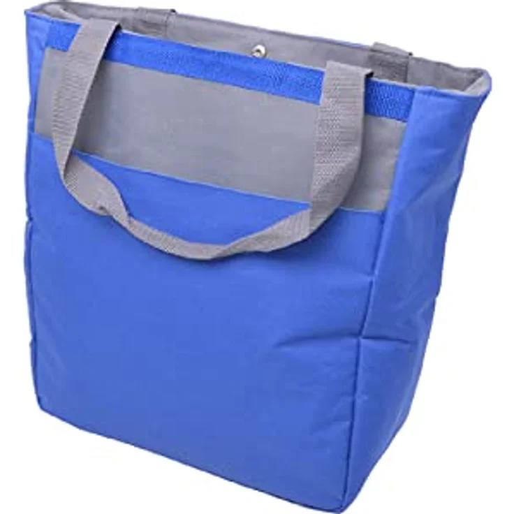 Diedrich Filmer GmbH Gepäckträgertasche Kühltasche isoliert 20L, mit Halterung, Blau, für Fahrrad Gepäckträger und E-Bike – Bild 1