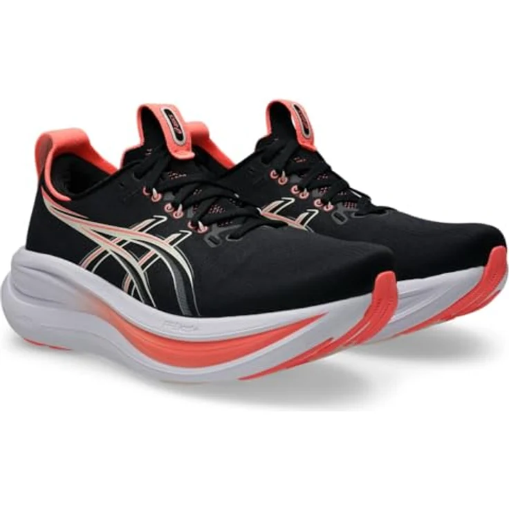 Asics GEL-Nimbus 28, Laufschuhe mit optimaler Dämpfung, atmungsaktivem Obermaterial und reaktionsschneller Zwischensohle – Bild 4