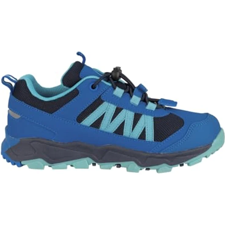 TROLLKIDS Tronfjell Hiker Low, wasserdichte Kinder Trekking Schuhe mit Schnellschnürung, blau, EU 37 – Bild 2