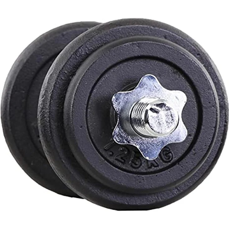 ENERGETICS Kurzhantel-Set-182826 Kurzhantel-Set, Black/Black, One Size – Bild 3