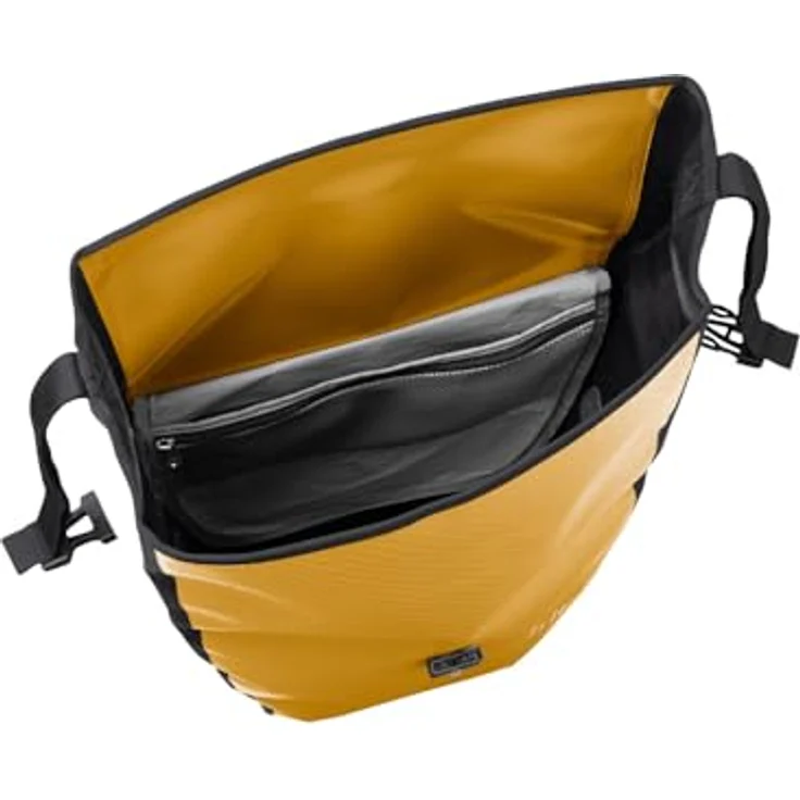 Vaude Aqua Back, wasserdichte Gepäckträgertasche, 48 l, mit Wickelverschluss und QMR 2.0-System, recycelte Materialien, hergestellt in Deutschland – Bild 3