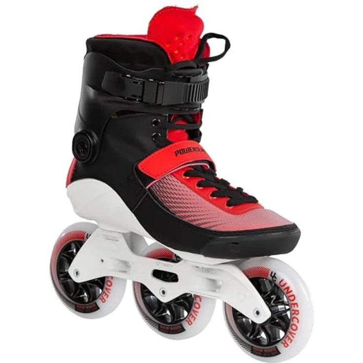 POWERSLIDE Fitnessskate Swell Bolt 110 46, Inline-Skate mit Trinity-3-Punkt-Montagesystem, Cast PU Technologie und Undercover-Roh-110-Rädern – Bild 2