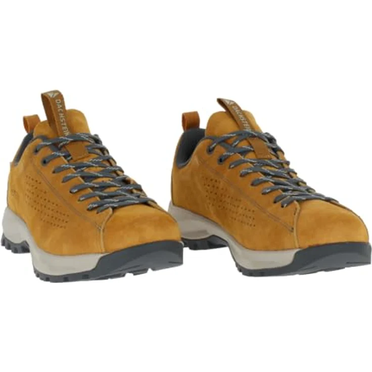Dachstein Sölden LC, Herren Wanderhalbschuhe aus Wildleder mit atmungsaktivem Mesh-Futter und Vibram® Laufsohle, Mahagony, UK 9 – Bild 3
