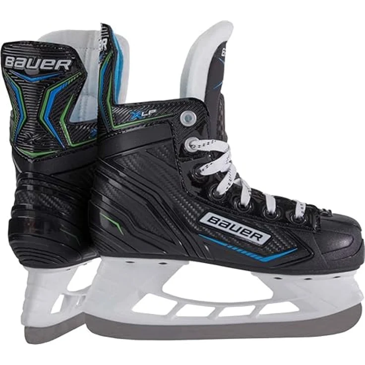 Bauer X-LP, Freizeit-Schlittschuhe im Hockey-Stil mit Anaform-Schaum und Mikrofaser-Liner, Größe 47 – Bild 6