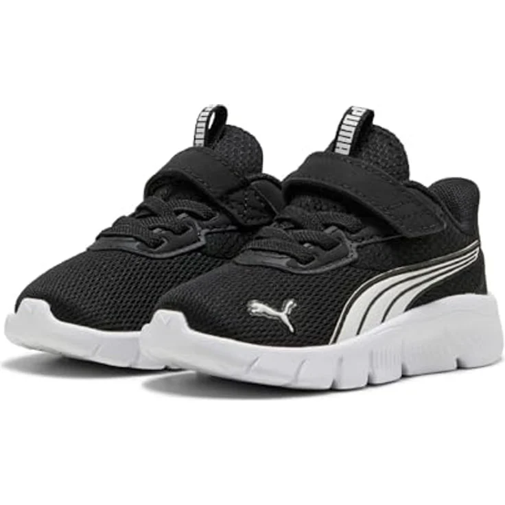 PUMA FlexFocus Modern AC+ Sneakers Junior, Laufschuhe aus atmungsaktivem Mesh, leuchtendes Colour-Blocking, 20% recycelte Materialien – Bild 2
