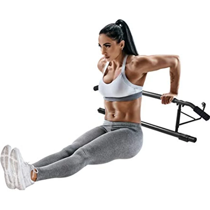 Multi-Türreck Pull-Up-Bar 3in1 universal Trainingsgerät Klimmzugstange Oberkörpertrainer Liegestützhilfe – Bild 4