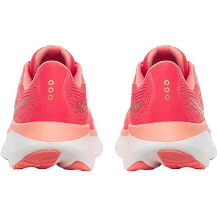 Saucony RIDE 18 Lady, Neutral Laufschuhe mit PWRRUN Dämpfung, coral/salmon, Größe US 7.5 - EU 38.5 - CM 24.5 - UK 5.5 – Bild 4