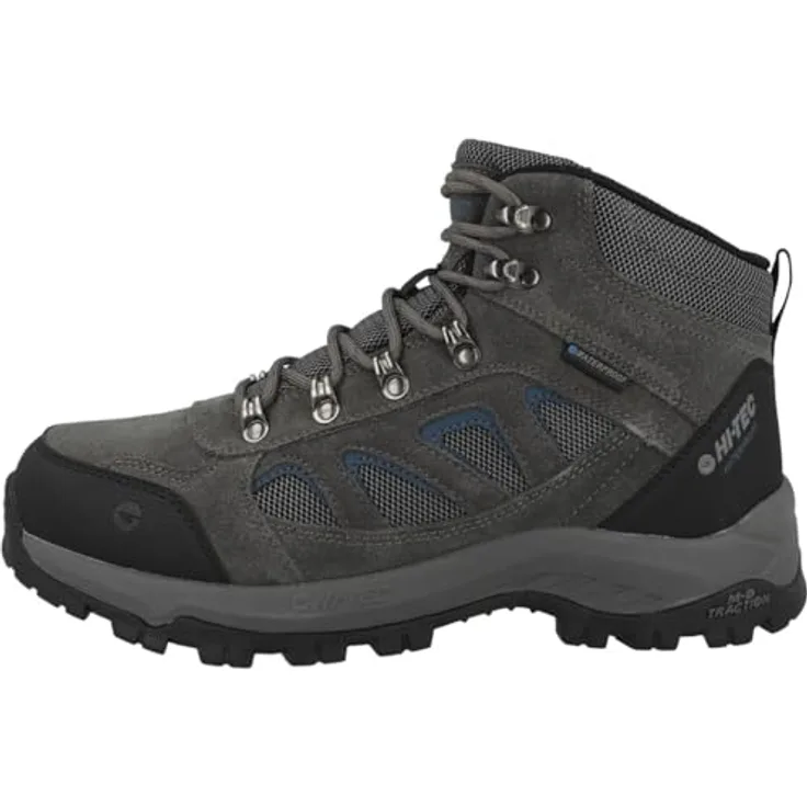 Hi-Tec BANDERA EXPEDITION WP Wanderschuh, wasserdicht und atmungsaktiv mit Klettverschluss und hohem Schaft