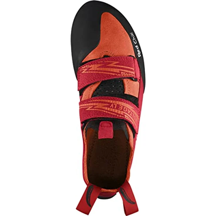 Red Chili Voltage Low Volume Kletterschuhe, Unisex, abriebfeste Gummisohle, Klettverschluss, Rot, Größe 40.5 – Bild 3