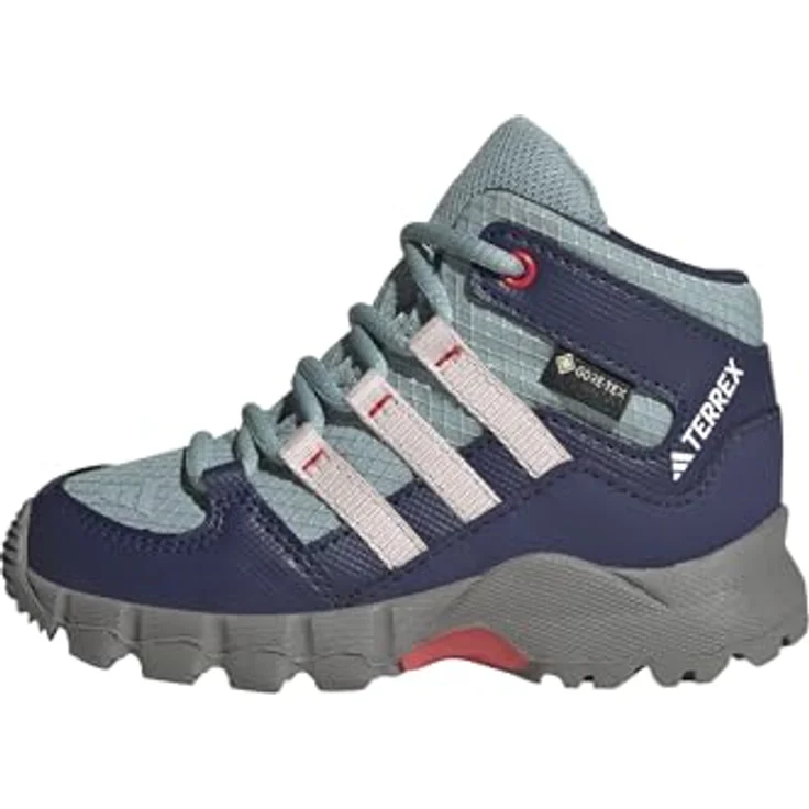 adidas TERREX TERREX MID GORE-TEX Wanderschuh für Kinder, wasserdicht und atmungsaktiv, Traxion Gummiaußensohle für optimalen Grip – Bild 1