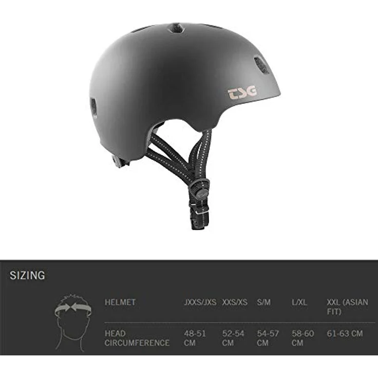 TSG 75039-147 Satin Black, Fahrradhelm für Jugendliche und Erwachsene mit präzisem Fit-System, 340 g leicht – Bild 3