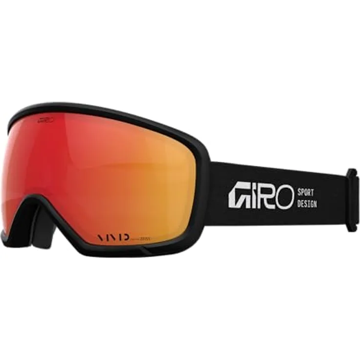 Giro Ringo, Skibrille mit VIVID Scheibe von Zeiss, dreilagigem Gesichtspolster und Antibeschlag-Beschichtung