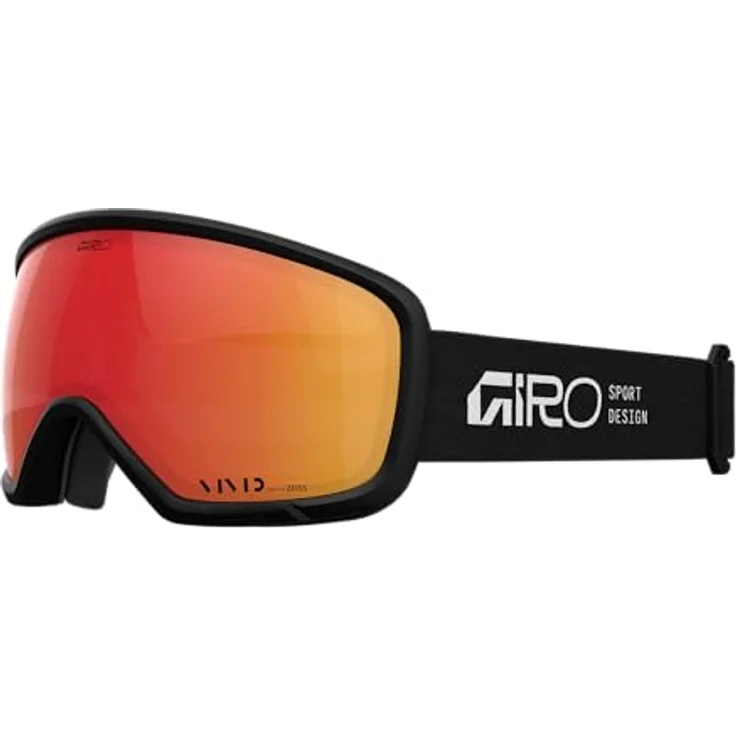 Giro Ringo, Skibrille mit VIVID Scheibe von Zeiss, dreilagigem Gesichtspolster und Antibeschlag-Beschichtung – Bild 1