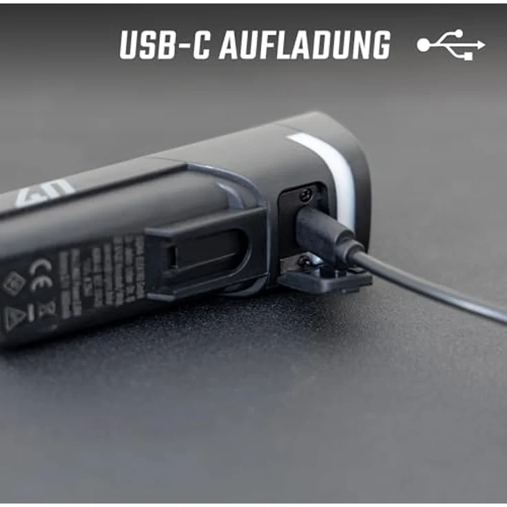 SIGMA Aura 40, LED Fahrradlicht mit 40 LUX, USB-C, 2 Leuchtmodi, StVZO zugelassen, lange Akkulaufzeit – Bild 4