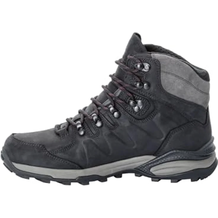 Jack Wolfskin Refugio Prime Texapore Mid W, Damen Wanderschuhe, wasserdicht und atmungsaktiv, Schwarz, Größe 41 – Bild 2