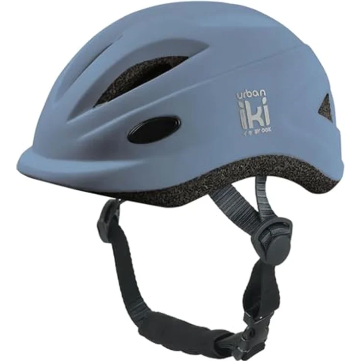 Urban Iki Junior-Stadthelm XS, blauer Kinderfahrradhelm mit hoher Stoßdämpfung und Belüftungssystem – Bild 2