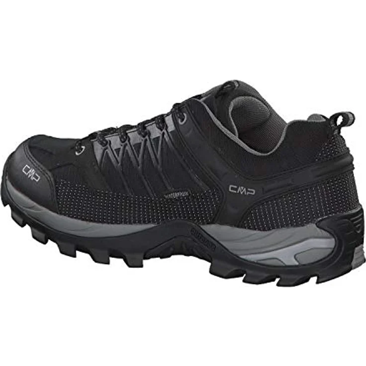 CMP Rigel Low WP, wasserdichter Herren Wanderschuh in Schwarz, Größe 45 – Bild 3